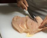 ＊ムネ肉の鶏ハム・アジアン仕立て♡作り方1写真