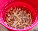 朝から元気！袋麺で作る！日の出朝ラーメン作り方6写真