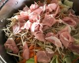 簡単、根菜と豚肉のうま煮。作り方4写真