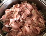簡単、根菜と豚肉のうま煮。作り方5写真