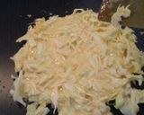 簡単おいしい♪キャベツたっぷりモダン焼き作り方2写真