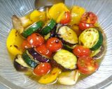夏野菜で♪イタリアン焼きマリネのパスタ作り方4写真