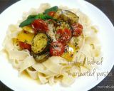 夏野菜で♪イタリアン焼きマリネのパスタ作り方10写真