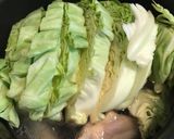 簡単！朝食◎手羽元とキャベツの生姜スープ作り方3写真