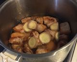 簡単♪脂カットの柔らか豚の角煮♪圧力鍋作り方4写真