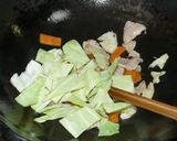 ソース焼きそば にだってラー油！ 減塩作り方11写真