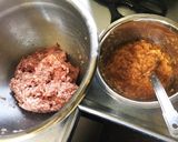 トマトまみれポークでも美味しいハンバーグ作り方2写真