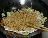 ソース焼きそば にだってラー油！ 減塩作り方13写真