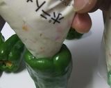 ピーマンのポテサラ詰め☆チーズIN♪作り方8写真