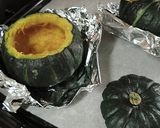 ぼっちゃんかぼちゃで♪かわいいグラタン作り方4写真