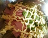 糖質0麺でマカロニサラダ風♪手抜き！？作り方3写真