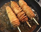 唐揚げ粉で☆トルネードポテト☆作り方5写真