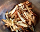 簡単おつまみ☆ごぼうと胡麻の揚げナムル風作り方4写真