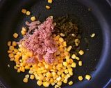 コーンたっぷり♪高菜ツナコーン炒飯♪作り方2写真