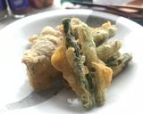 サクッと旨♬蒟蒻とアスパラのレッド天ぷら作り方5写真