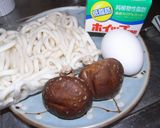 スピード☆　カルボ風うろん作り方1写真