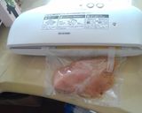 低温調理器でジューシーサラダチキン作り方4写真