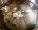 鯛のあらを使ったあっさりすまし汁作り方4写真