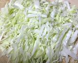 キャベツとひじきのゴママヨサラダ作り方1写真