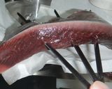 ガスレンジで簡単　鰹のたたき・土佐造り作り方3写真