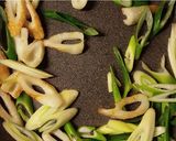 ちくわとネギの焼きうどん カレー風味作り方3写真