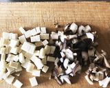 タカキビと椎茸のジャージャー麺作り方7写真