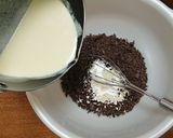 バレンタインに 濃厚生ガトーショコラ作り方4写真