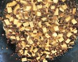タカキビと椎茸のジャージャー麺作り方11写真