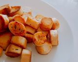お麩で♪ガーリックトースト作り方4写真