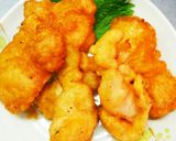 お好み焼き粉で鶏の天婦羅作り方3写真