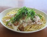 豚しゃぶと青じそおろし和風冷製パスタ作り方5写真