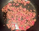 簡単 牛ひき肉と茄子のケチャップ炒め作り方2写真