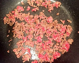 簡単 牛ひき肉と茄子のケチャップ炒め作り方2写真
