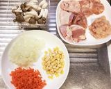 簡単☆チキンピラフ エビピラフ作り方2写真