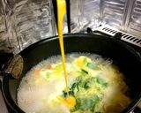 簡単☆ふわふわ卵の青梗菜スープ作り方4写真