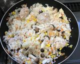 簡単☆チキンピラフ エビピラフ作り方8写真
