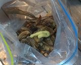 乾燥スルメと少ない油で☆イカゲソ唐揚げ♫作り方3写真