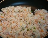 プチプチ感がたまらません✨たらこ五目炒飯作り方4写真
