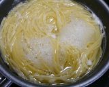 簡単！ズッキーニと竹輪のトマトパスタ作り方2写真
