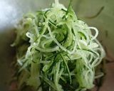 きゅうりと海苔の甘酢和え作り方4写真