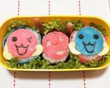 キャラ弁 太鼓の達人作り方8写真