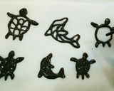 海のショートケーキ 簡単デコレーション作り方4写真