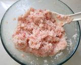 鶏胸肉でふわふわ☆蒸し焼きシュウマイ作り方3写真