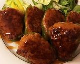 *甘酢だれで!ピーマンの肉詰め*作り方6写真