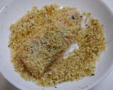 簡単！揚げない焼かない☆銀鮭パン粉焼き作り方5写真