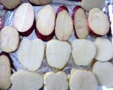 アマニ油だけでサツマイモじゃがいもの焼物作り方2写真