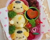 キャラ弁#まん丸おにぎりのポムポムプリン作り方4写真