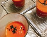 赤鮮やかパプリカとトマトの冷製スープ作り方8写真