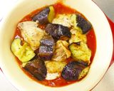 鶏もも肉となす★トマト缶チーズ焼き作り方7写真
