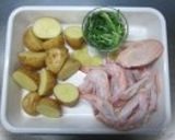 じゃがいもと鶏手羽の照り煮作り方2写真